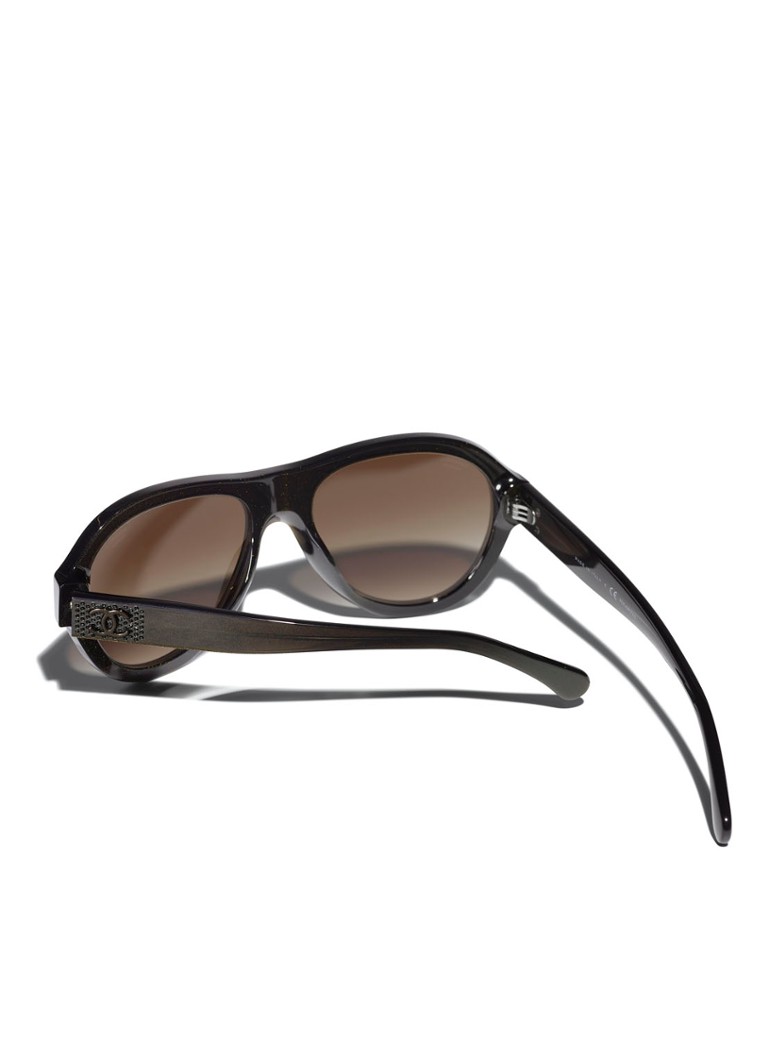 CHANEL OVĀLAS SAULESBRILLES