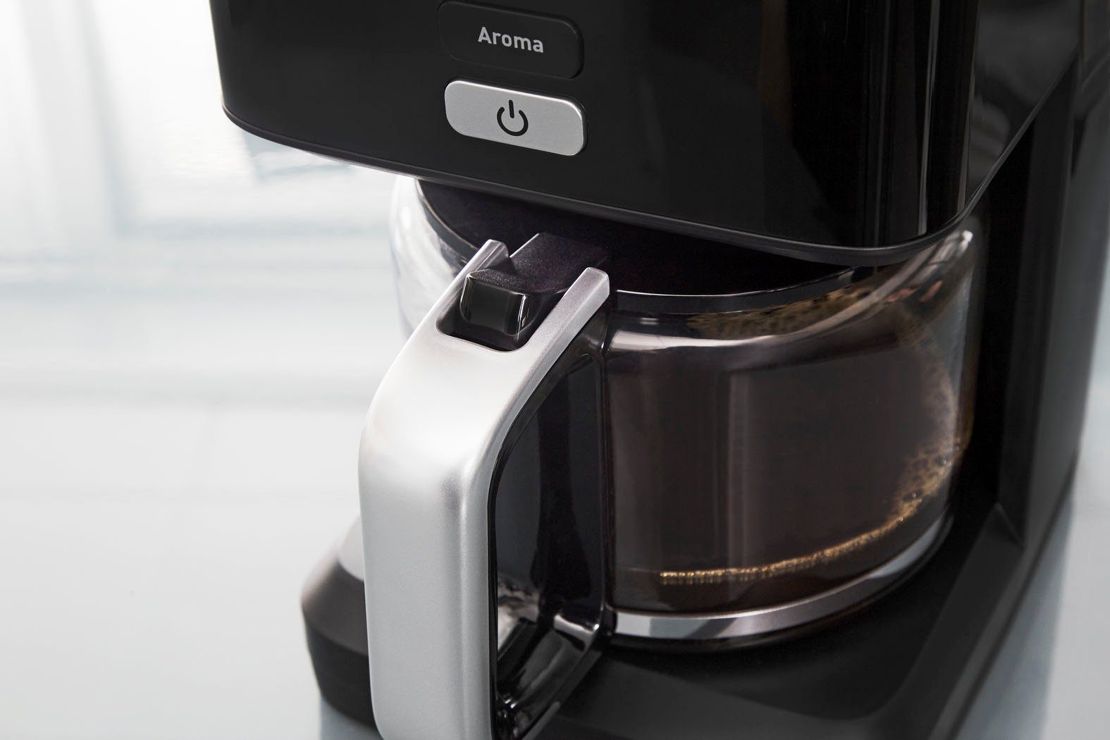 Krups Filterkaffeemaschine KM6008 Smart'n Light, 1,25l Kaffeekanne, 24-Std-Timer, automatische Abschaltung nach 30 Minuten