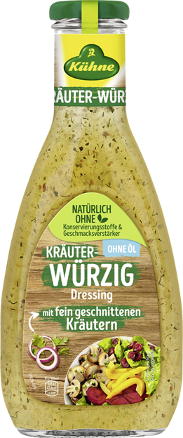 Kühne Dressing kräuterwürzig ohne Öl