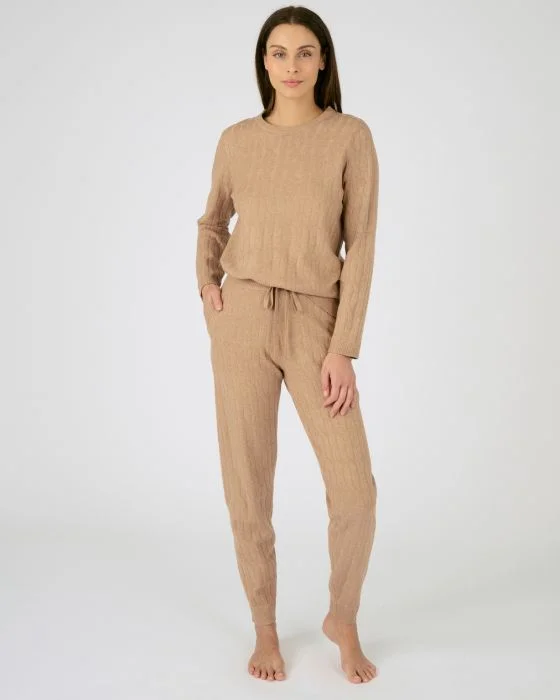Pyjama maille torsadée chaude et douce Thermolactyl