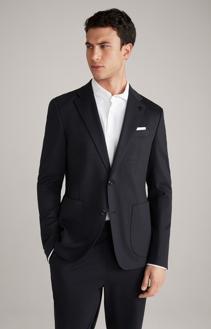 Jersey-Sakko Hoverest in Navy