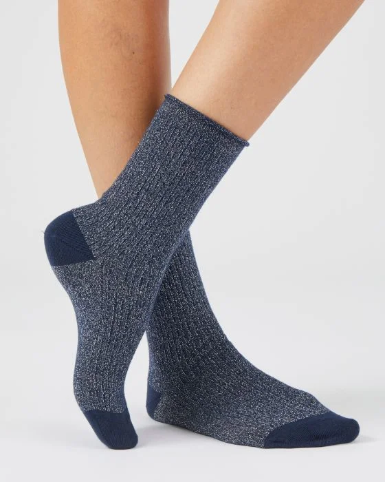 Paire de chaussettes maille côtelée chaude