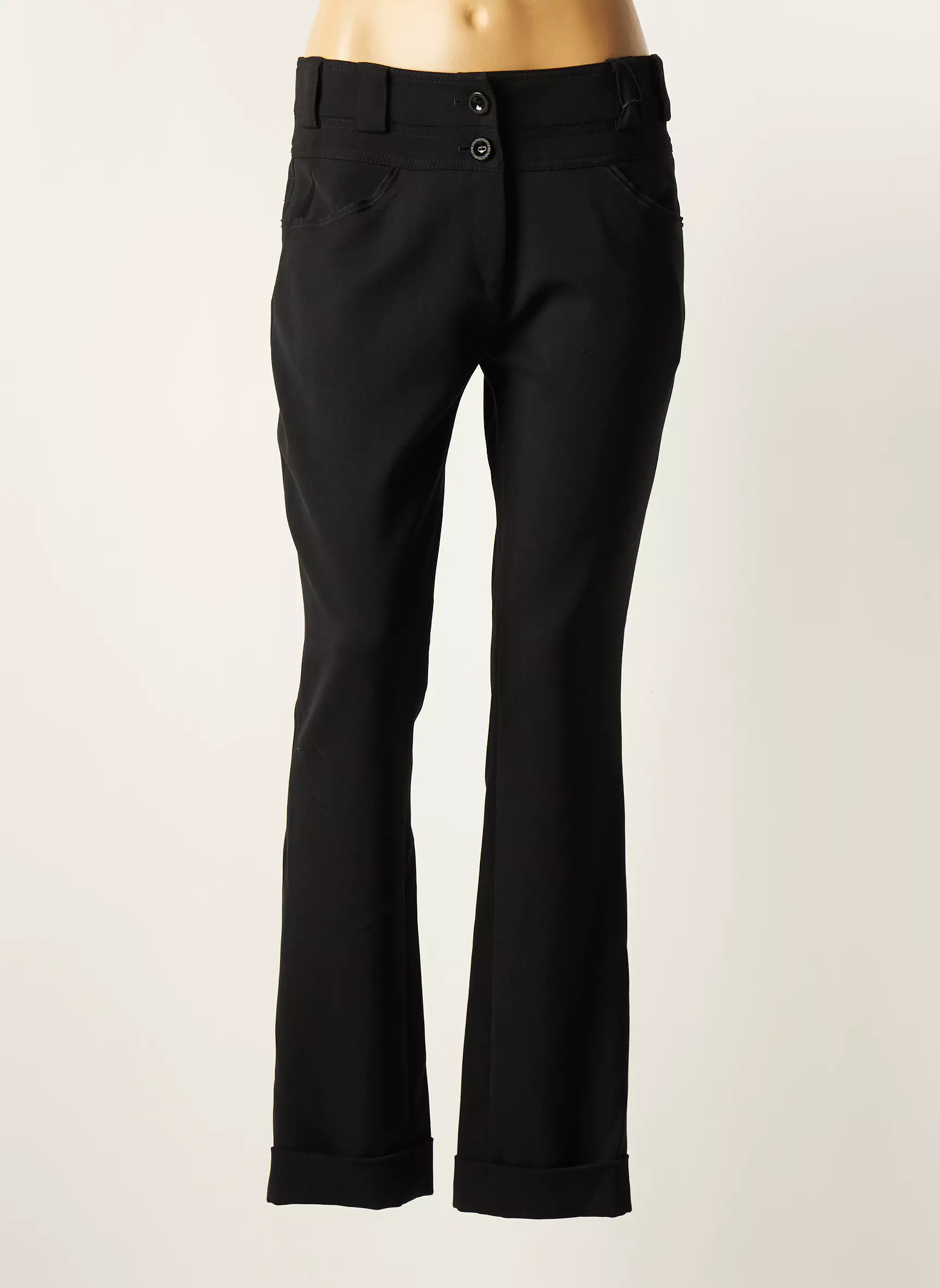 Jc Trigon Pantalons Slim Femme couleur noir