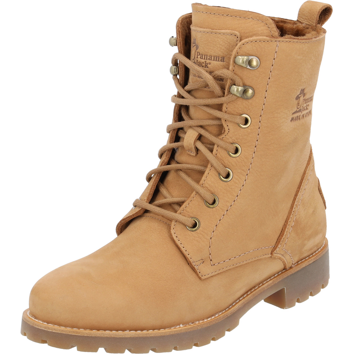Panama Jack Fara Igloo B, Schnürstiefel, Damen, Beige (Camel)