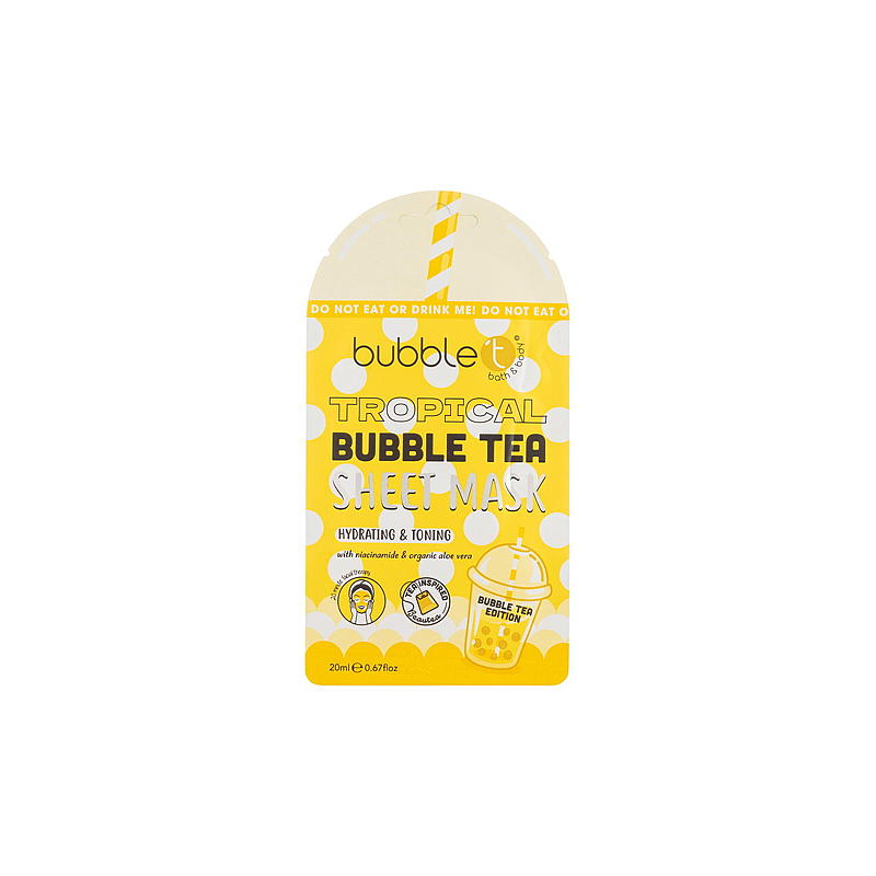 Ansiktsmaske tropical Bubble tea