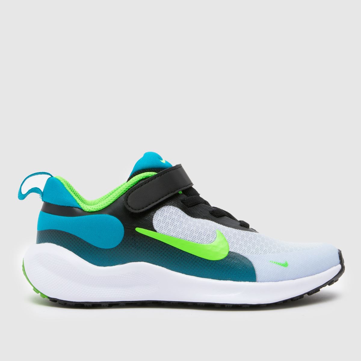 Nike Revolution 7 Pojkar Junior Tränare Svarta och Blå