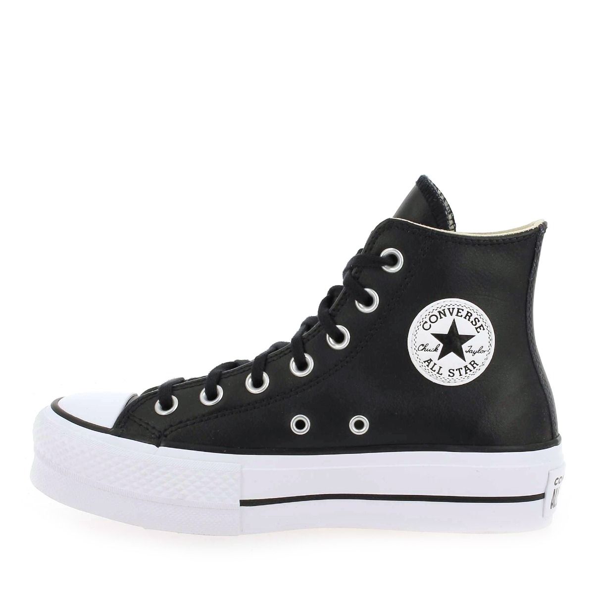 Converse  CHUCK TAYLOR ALL STAR LIFT CLEAN HI - Noir