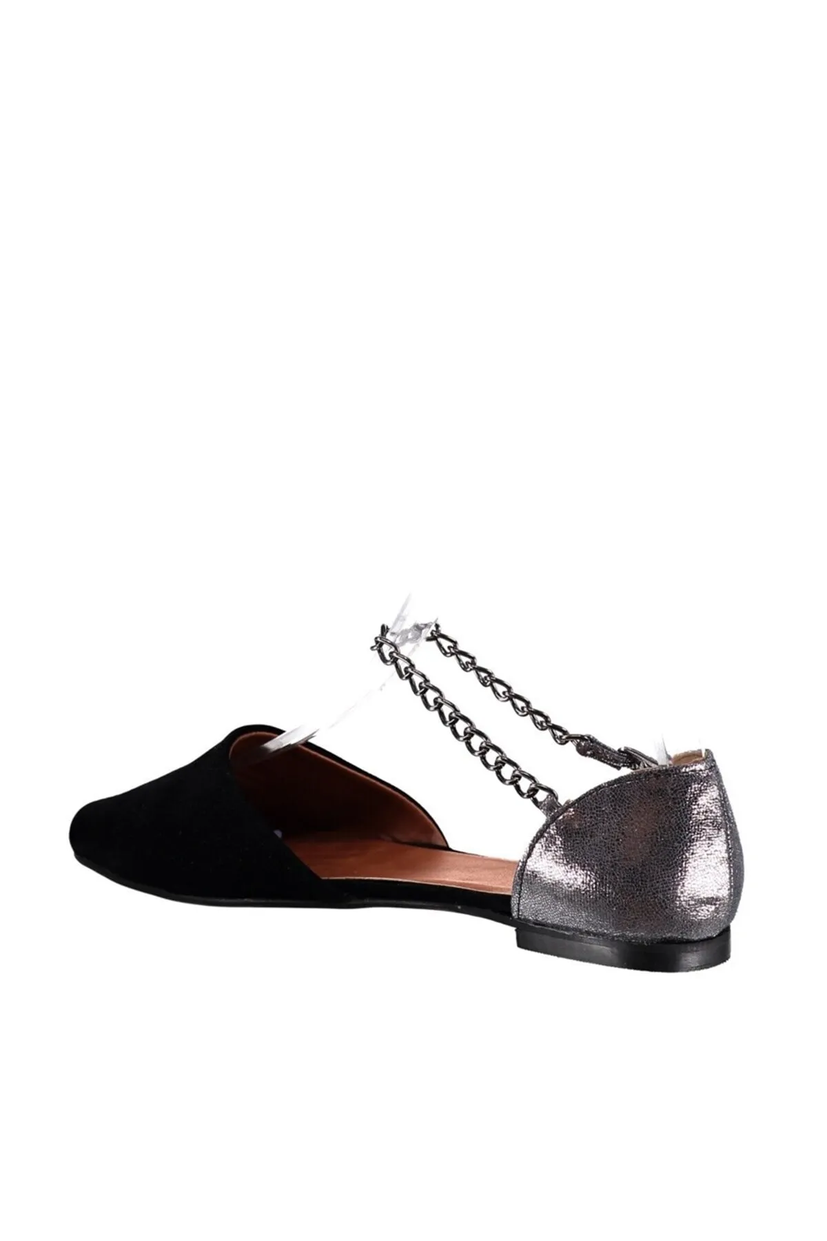 Fox Shoes  Flache Damenschuhe in Schwarz, Platin, B726024402