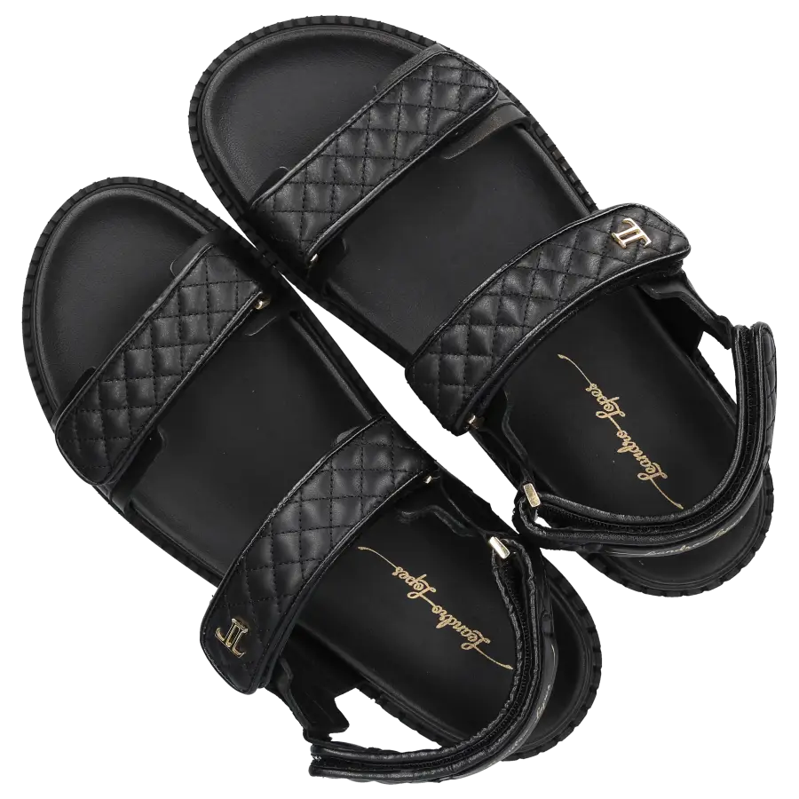Leandro Lopes - Sandalen DIORA Kalbsleder - schwarz