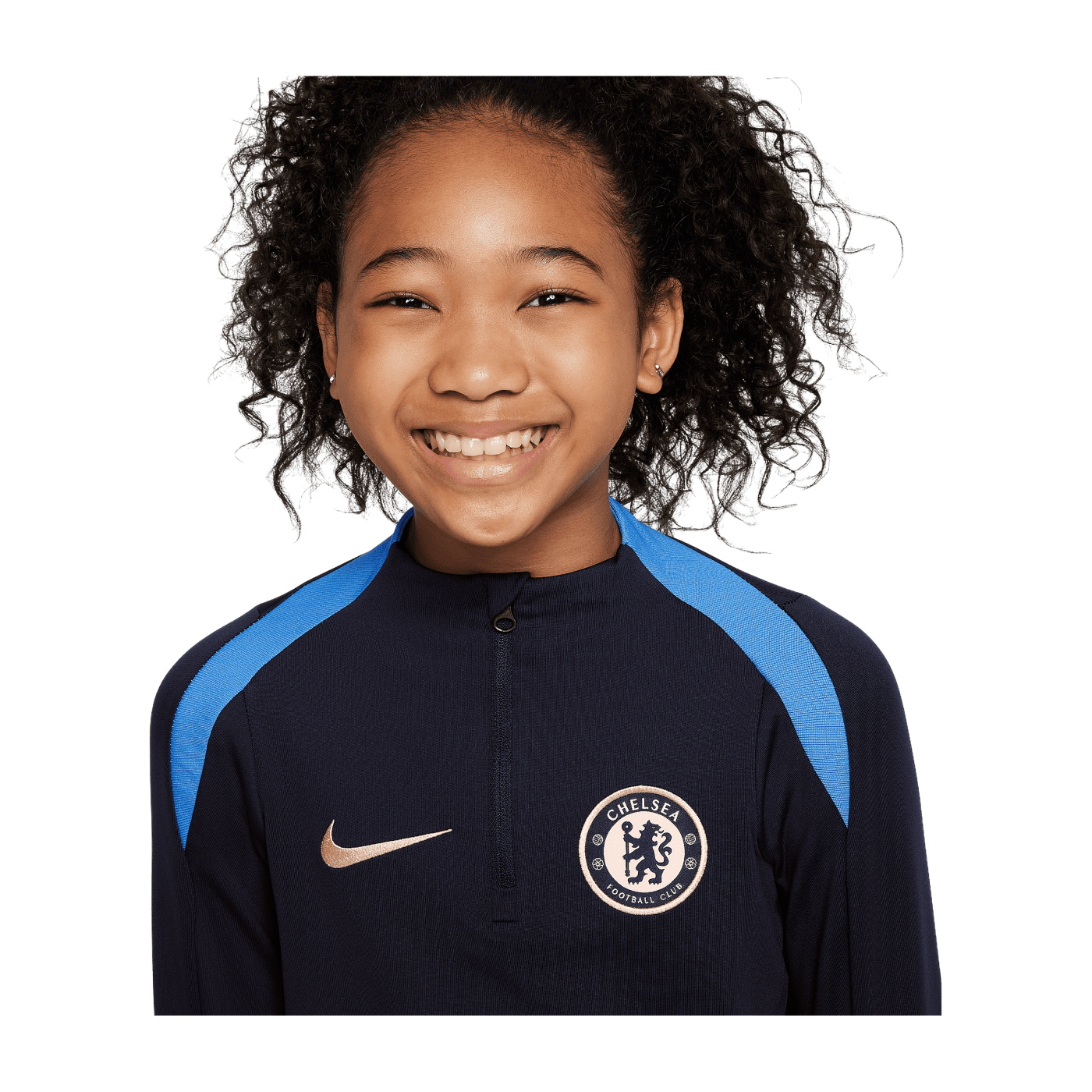 Nike FC Chelsea London Drill Top Kids Blau F454