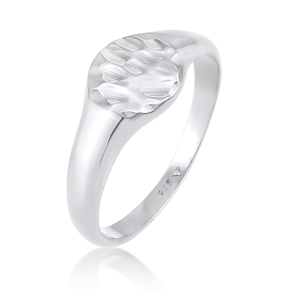 Elli Elli Bague Bague pour dames Tendance marteau royal en 925/1000 argent massif Bague