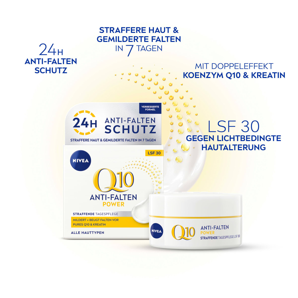 Gesichtscreme Q10 Straffend LSF 30, 50 ml
