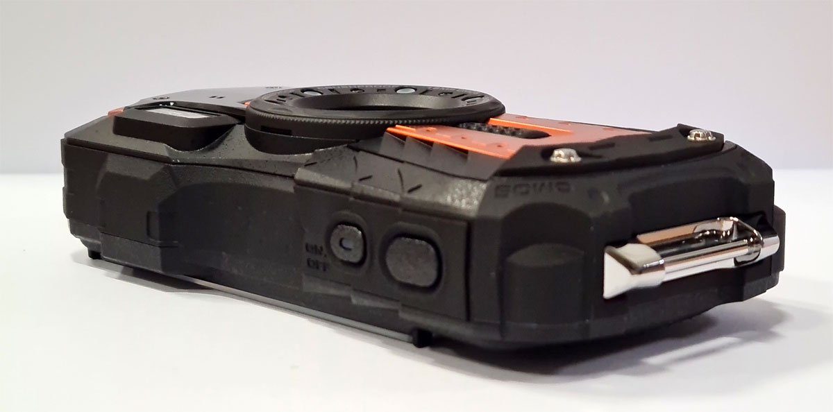 Ricoh WG-70 Digitalkamera orange Kompaktkamera