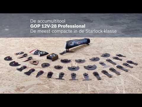 Bosch Blue 06018B5001 GOP 12V-28 Akku multiværktøj 12V ekskl. batterier og oplader