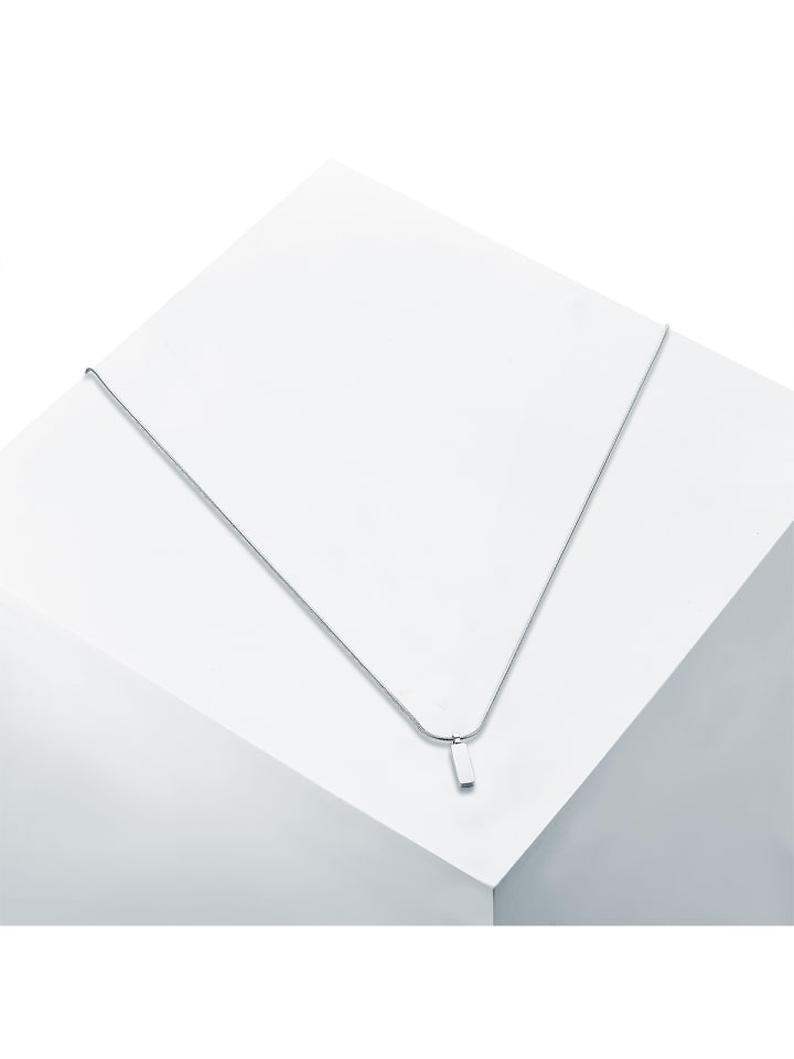 True Rebels Kette mit Anhänger Edelstahl in silber günstig kaufen 55 cm