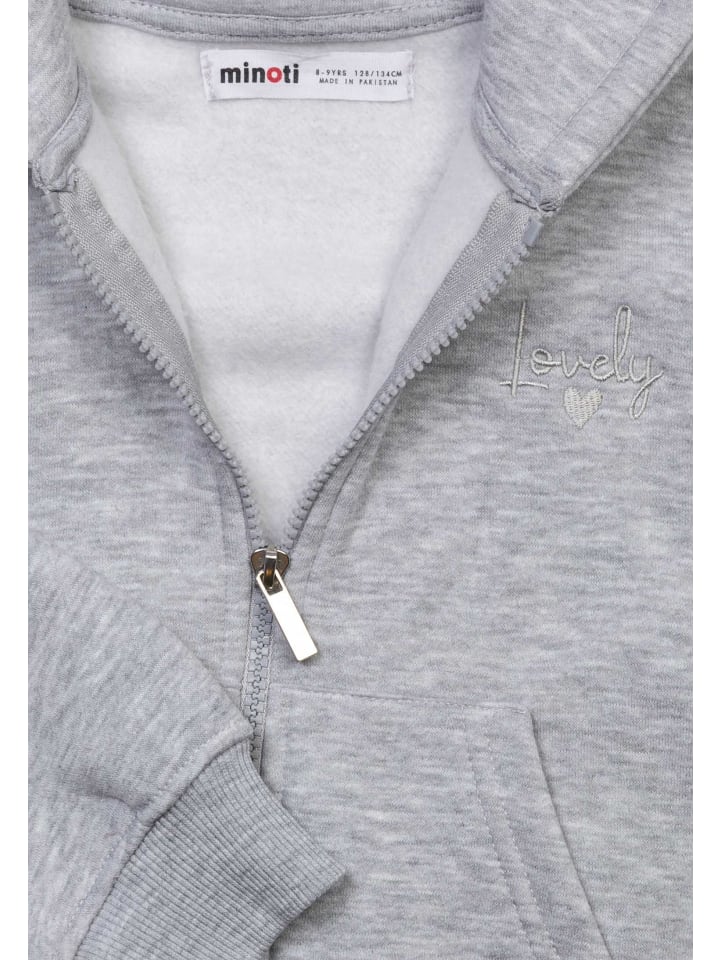 Minoti Sweatjacken 12ZIPEMB 5 in grau günstig kaufen