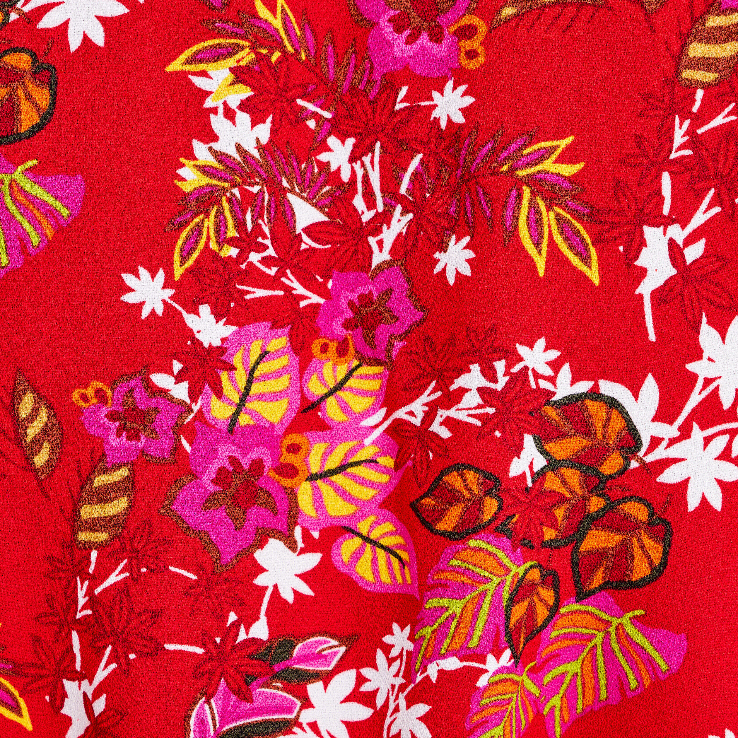 Robe droite manches 3/4 rouge femme | Cache Cache
