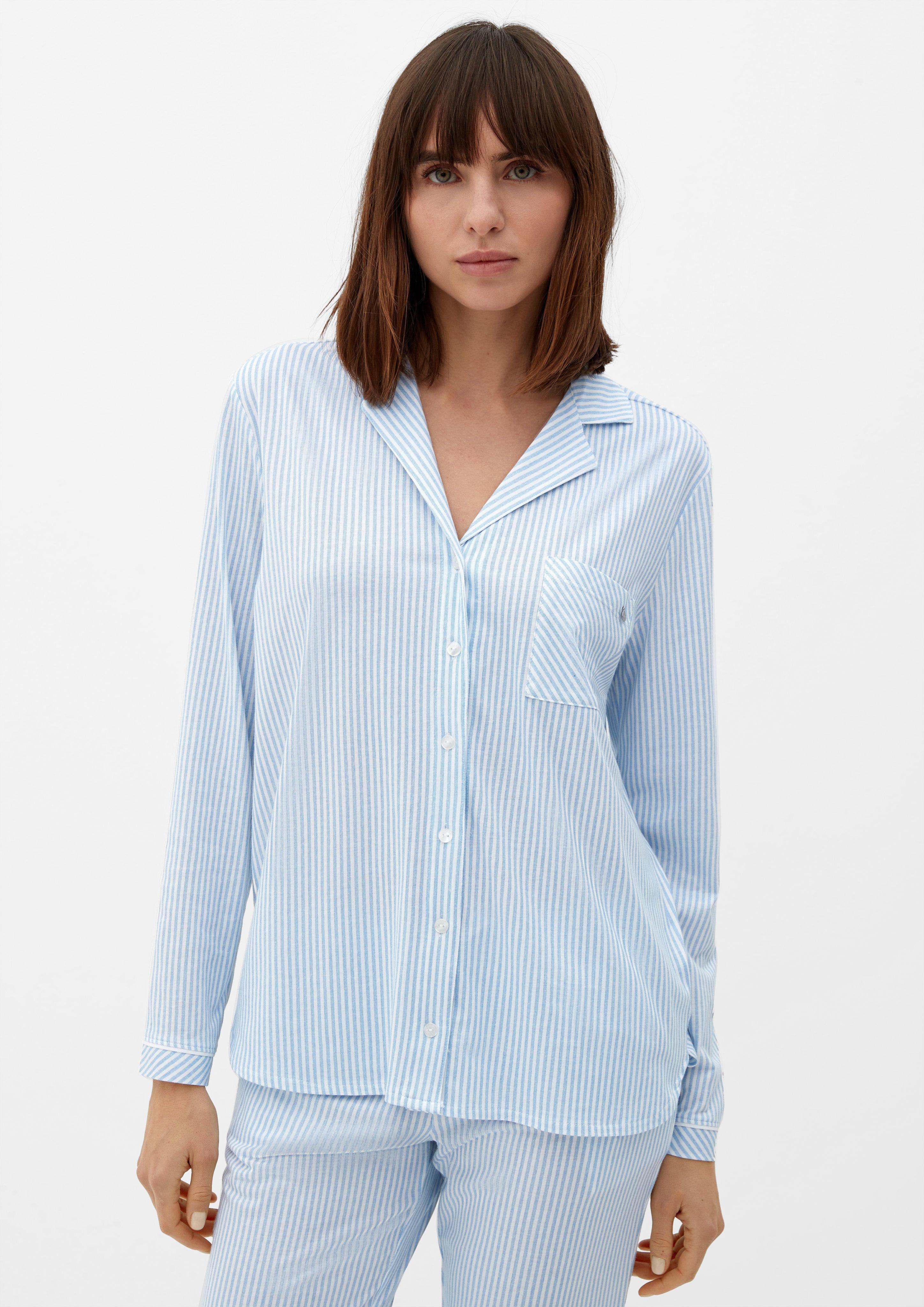Klassisches Pyjamaoberteil  6008035-55G1