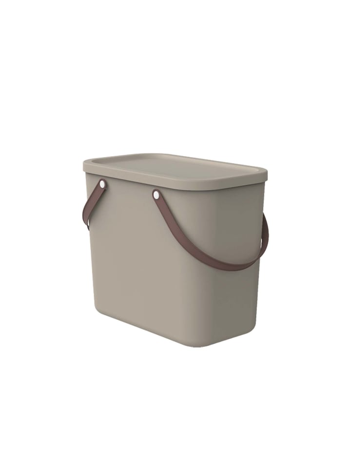 Rotho Albula Aufbewahrungsbox 25l mit Deckel in Cappuccino günstig kaufen onesize