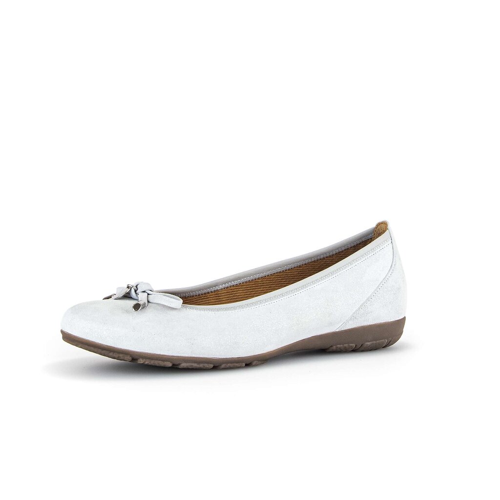 Gabor fashion Sportliche Ballerina silber