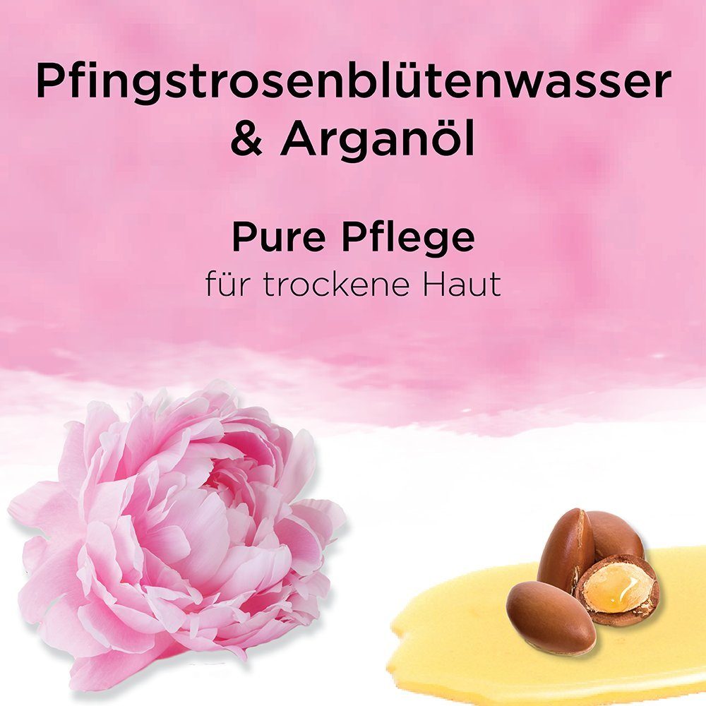 VANDINI Duschgel NUTRI Pflegedusche Pfingstrosenblüte & Arganöl, 1-tlg.