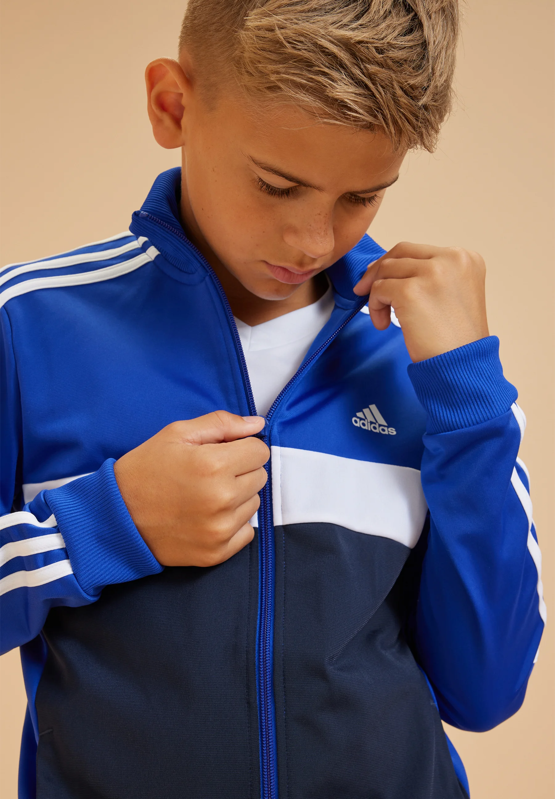adidas Performance ESSENTIALS 3-STRIPES TIBERIO - Chándal