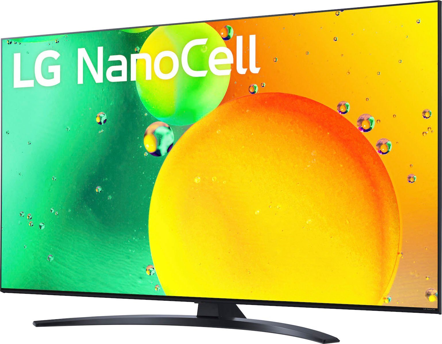 LG 65NANO769QA LED-Fernseher (164 cm/65 Zoll, 4K Ultra HD, Smart-TV, α5 Gen5 4K AI-Prozessor, Direct LED, HDMI 2.0, Sprachassistenten)