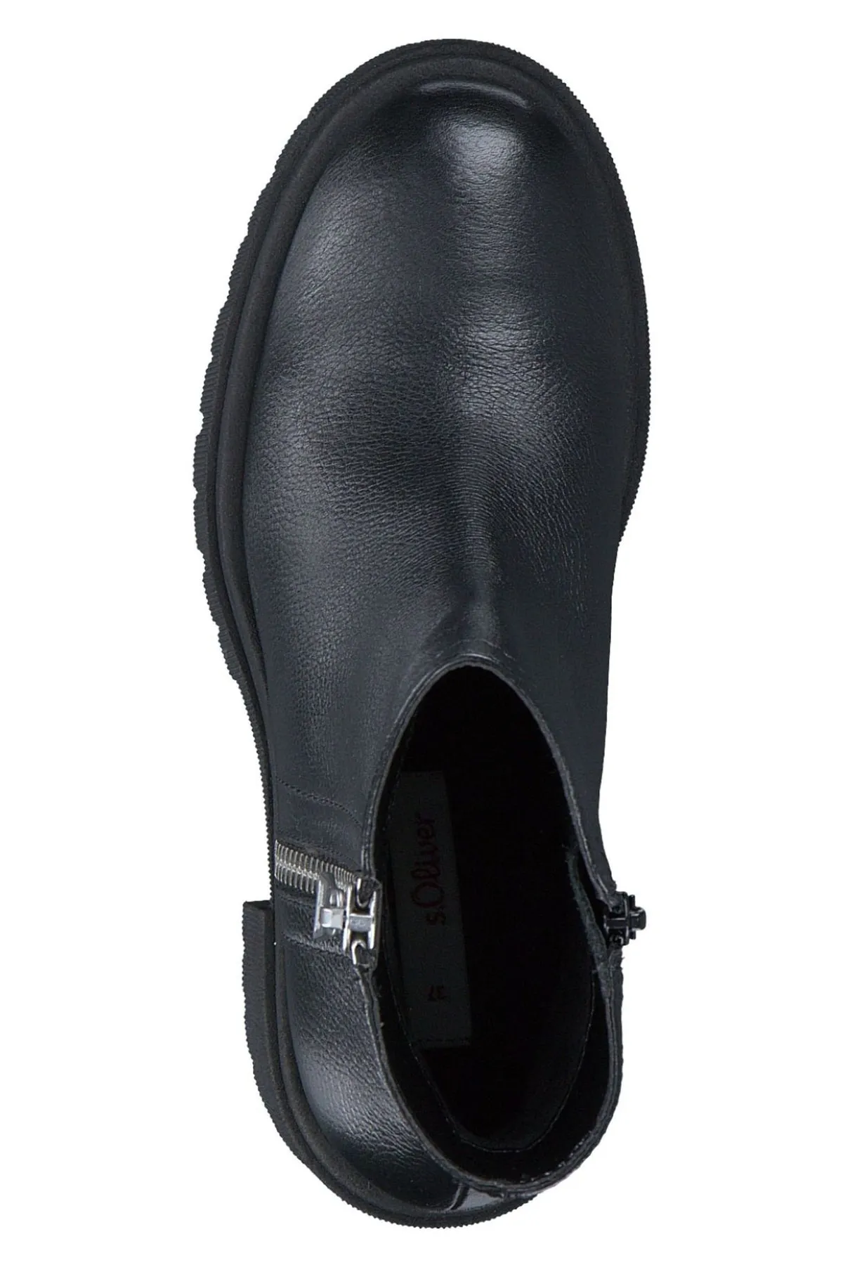 s.Oliver  Stiefelette - Schwarz - Blockabsatz