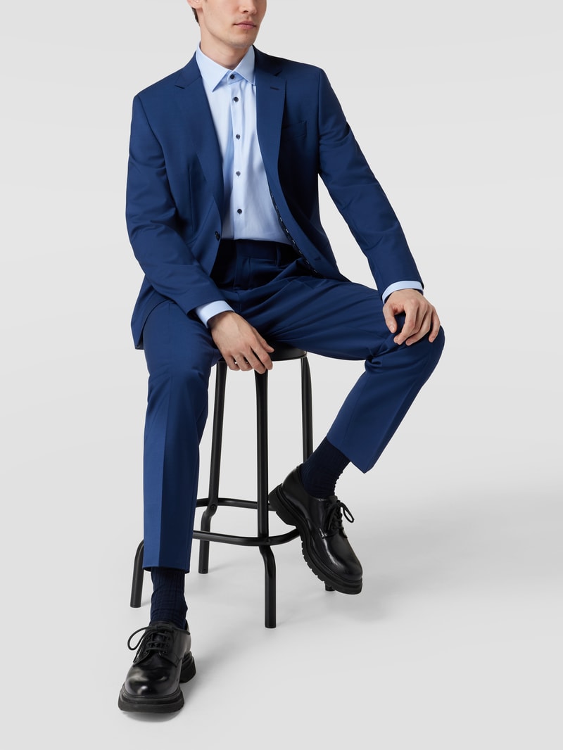Slim Fit Anzughose Modell 'Genius' in royalblau