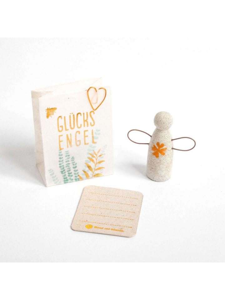 Good old friends Glücksbringer Kleine Beschützer - Glücksengel in Grau | Weiß günstig kaufen onesize