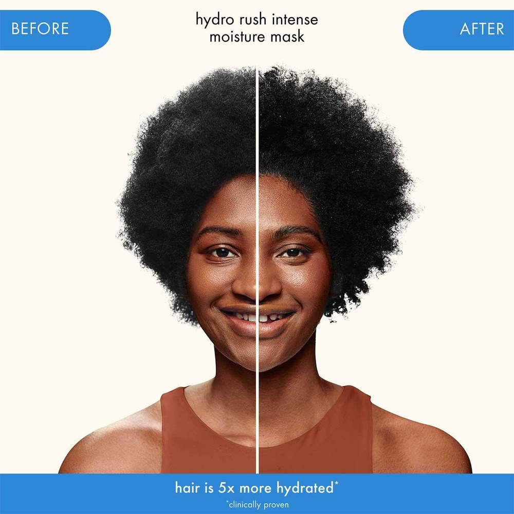 Amika Hydro Rush Intense Moisture Treatment Mask with Hyaluronic Acid Masque