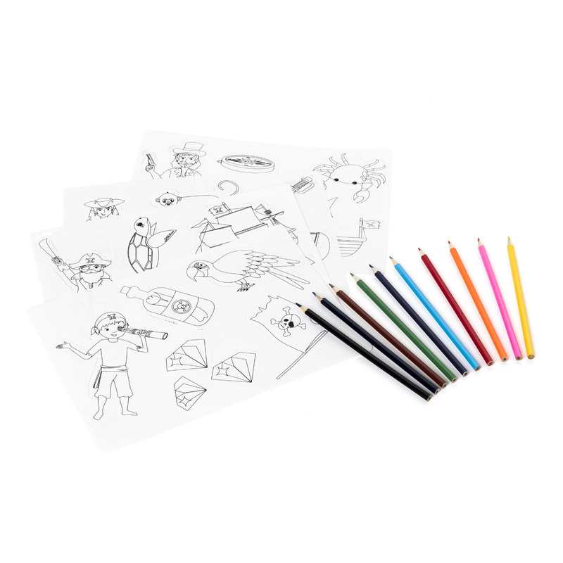 Atelier magnets plastique fou Pirates Oxybul