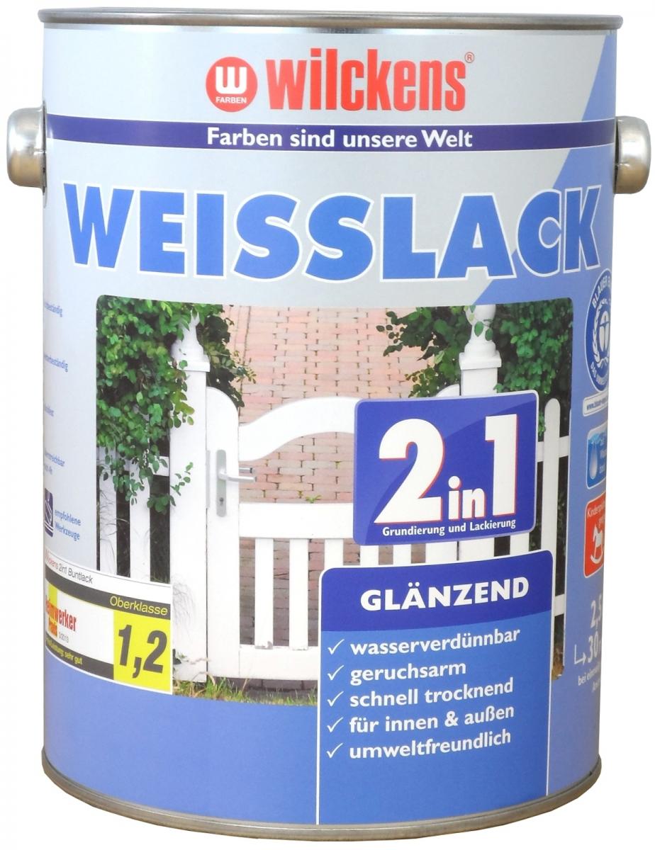Wilckens Farben Wilckens 2in1 Weisslack glänzend