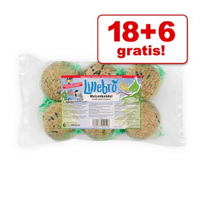 18 + 6 gratis! Lillebro Winter Meisenknödel