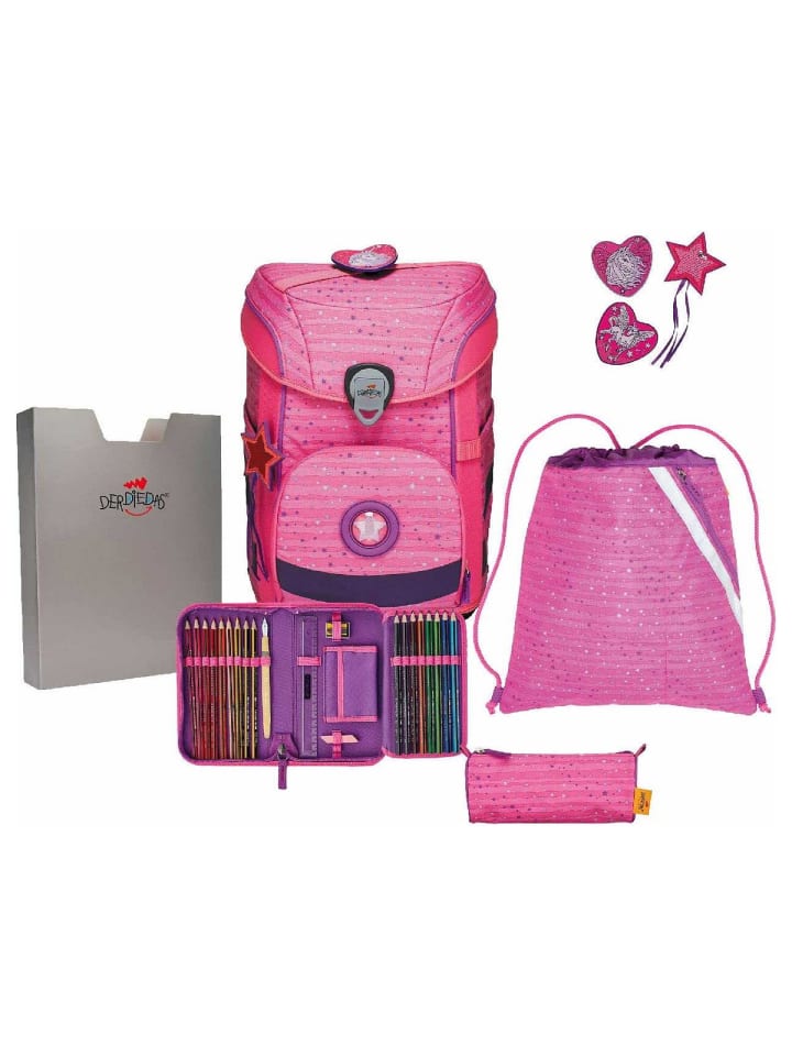 DerDieDas Schulranzen für Erwachsene in rosa in pink günstig kaufen O