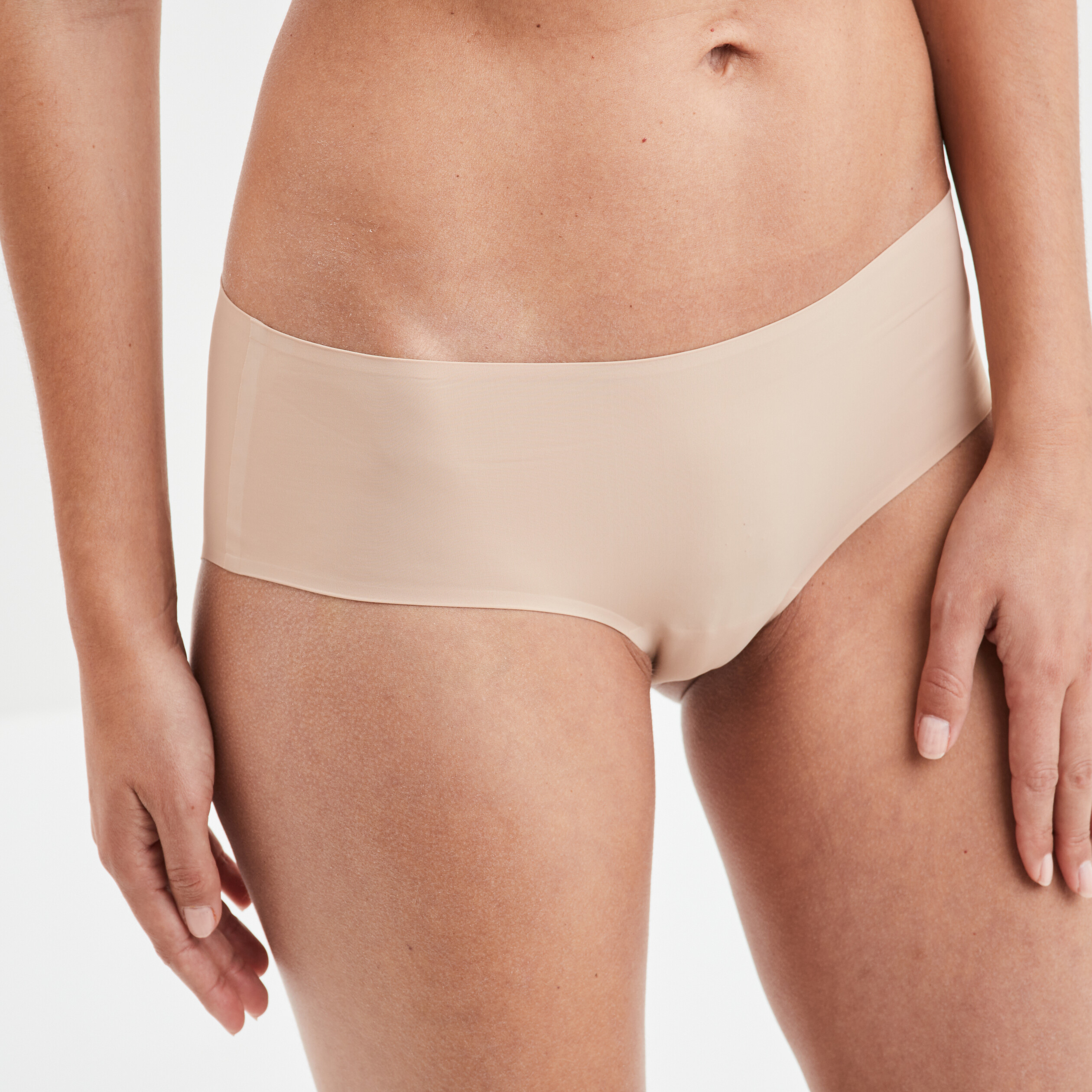 Culotte microfibre beige femme | La Halle