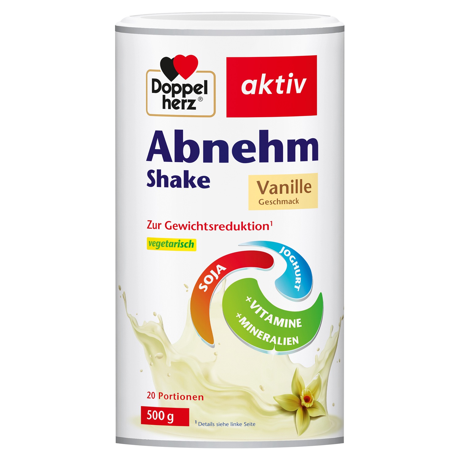 Abnehm Shake Vanille Pulver