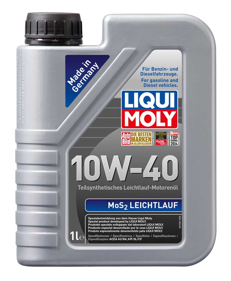 Liqui Moly Mos2 Leichtlauf 10W-40 Motoröl, 1 Liter - ATU