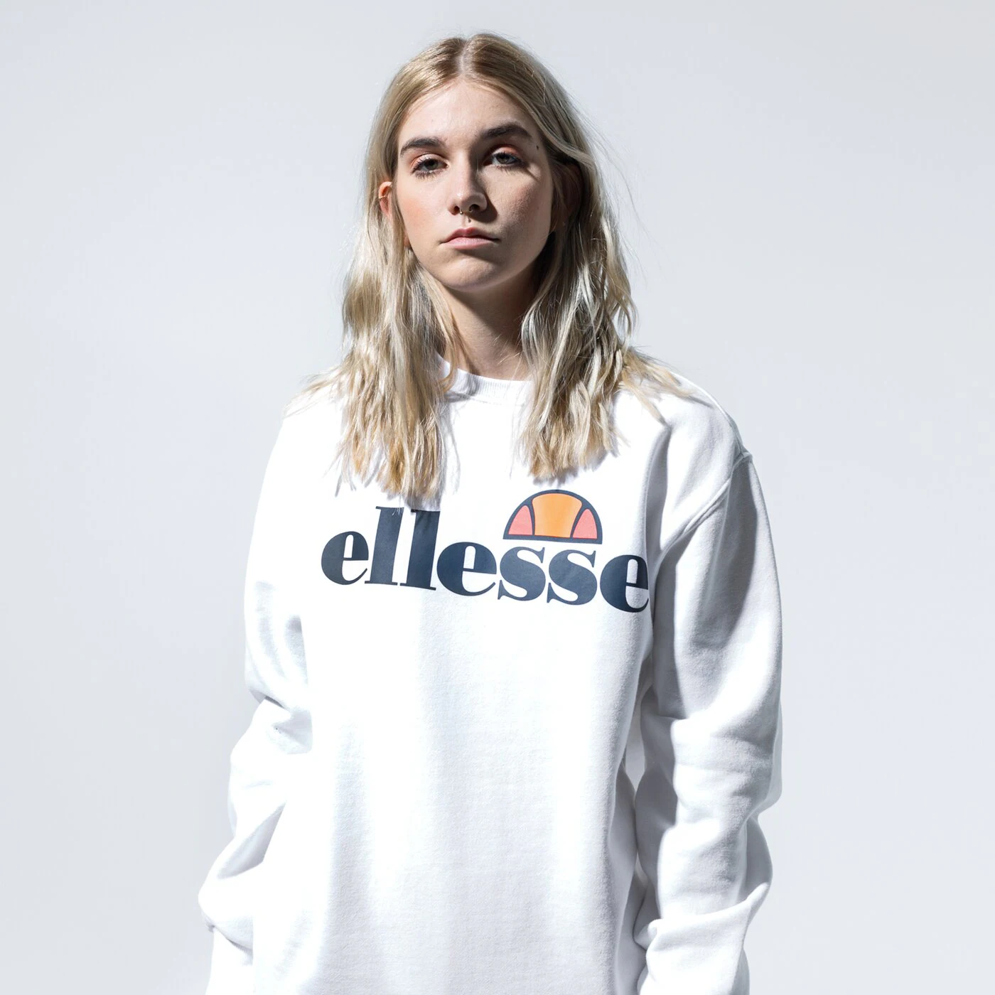 ELLESSE SWEATSHIRT AGATA WHT Weiß