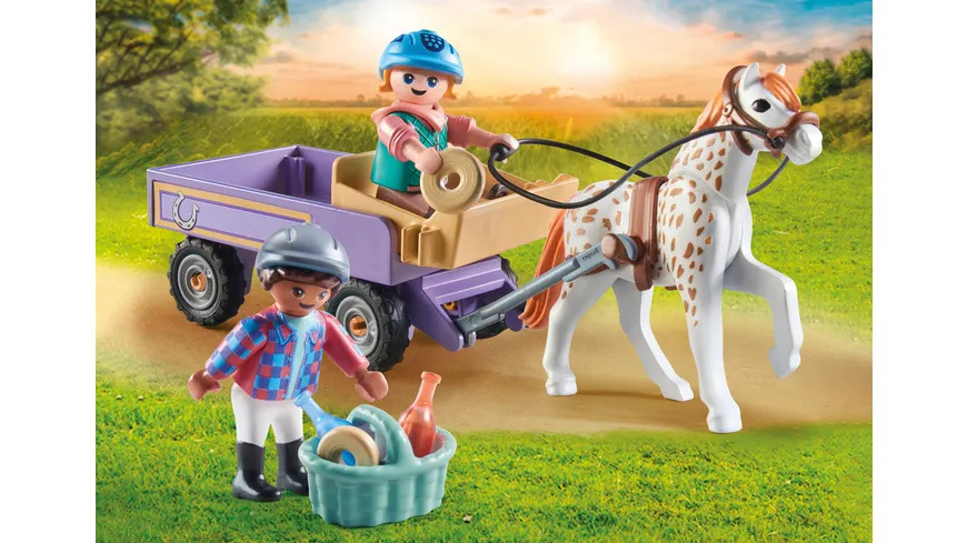 PLAYMOBIL 71496 - Horses of Waterfall - Ponykutsche