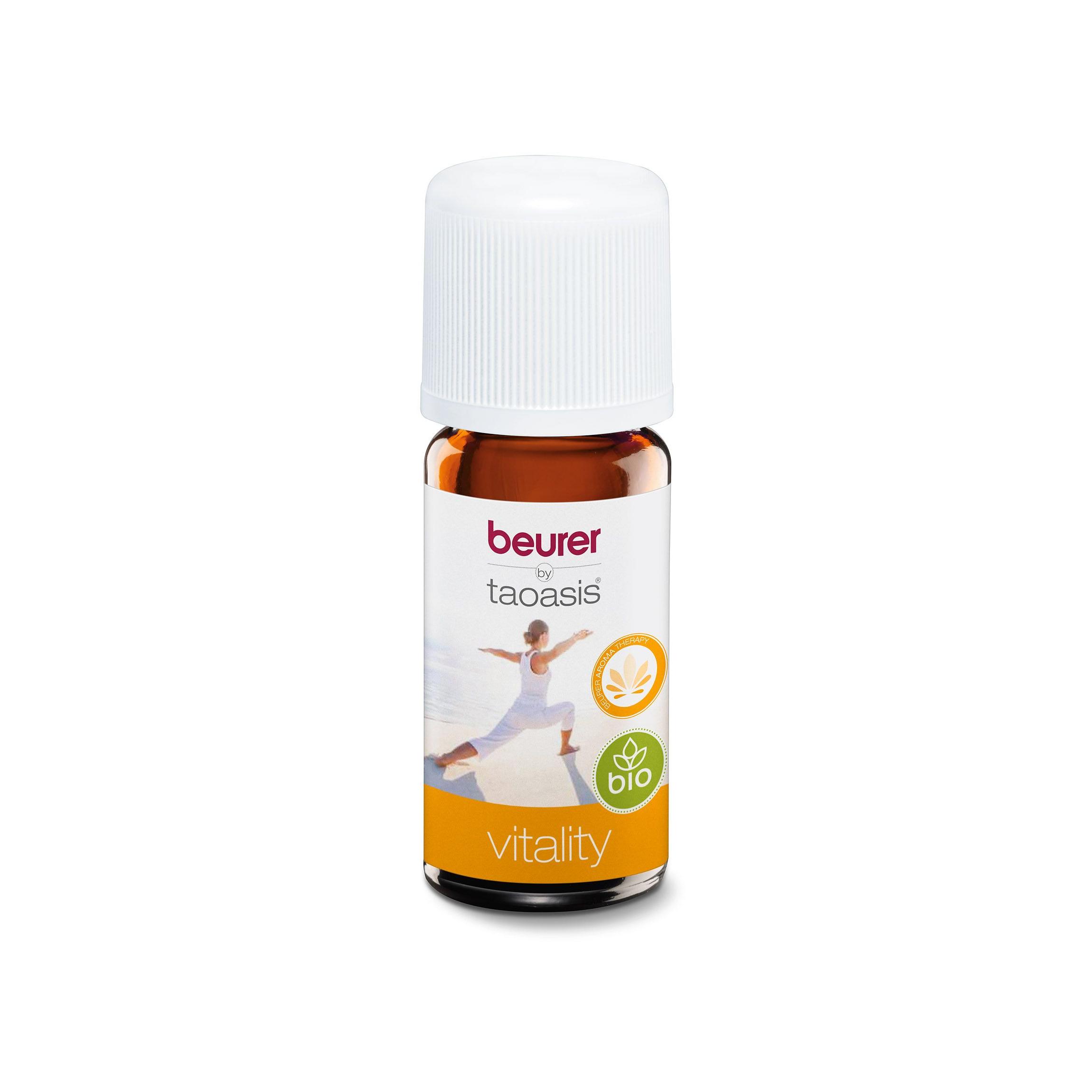 Beurer Wasserlösliche Aromaöle - Aromaöl Vitality-Bio Duftöl Vitality - Bergamotte, Orange & Grapefruit