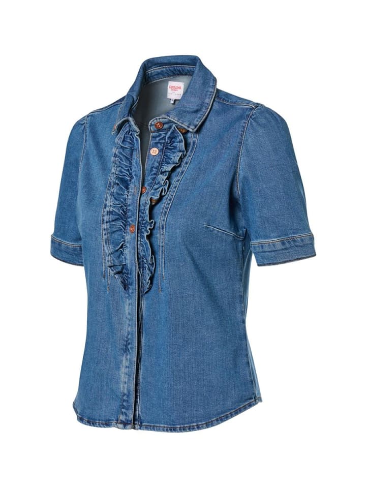 Mart Visser Caroline Tensen Brighton Jeansbluse Mittelblauer Denim günstig kaufen 42