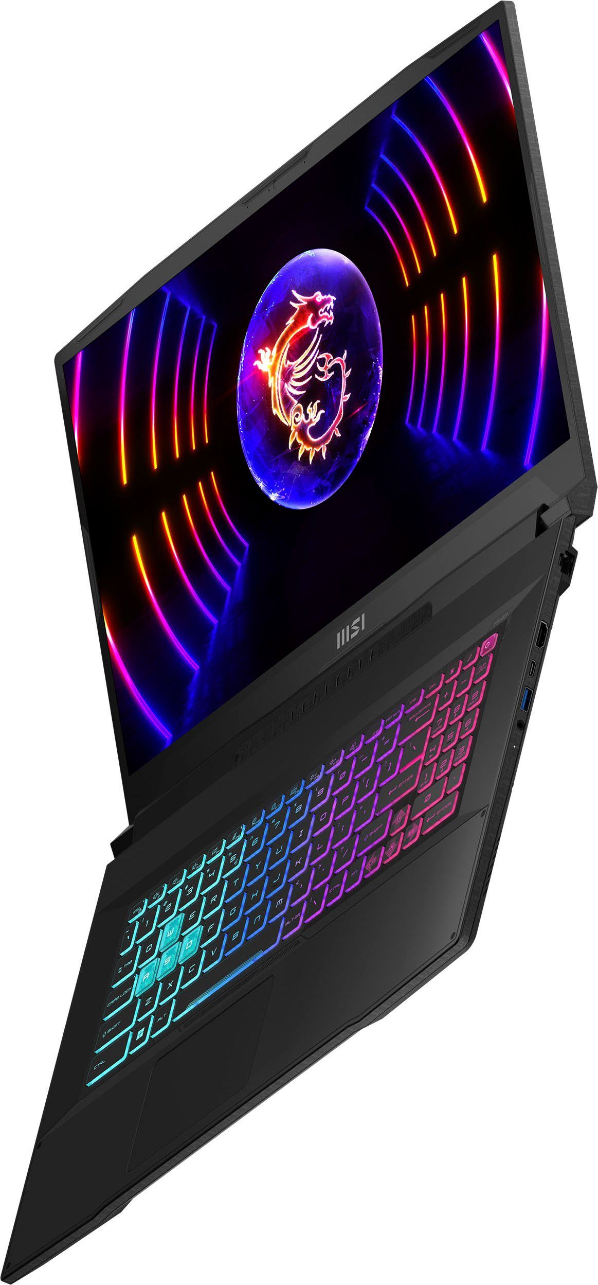 MSI Katana 17 B12VEK-407 Gaming-Notebook (43,9 cm/17,3 Zoll, Intel Core i5 12450H, GeForce RTX 4050, 1000 GB SSD)
