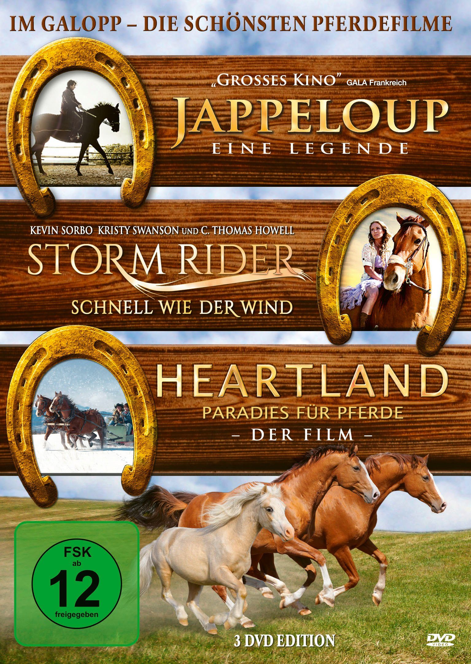 Koch Media DVD Im Galopp - Die schönsten Pferdefilme (3 DVDs)