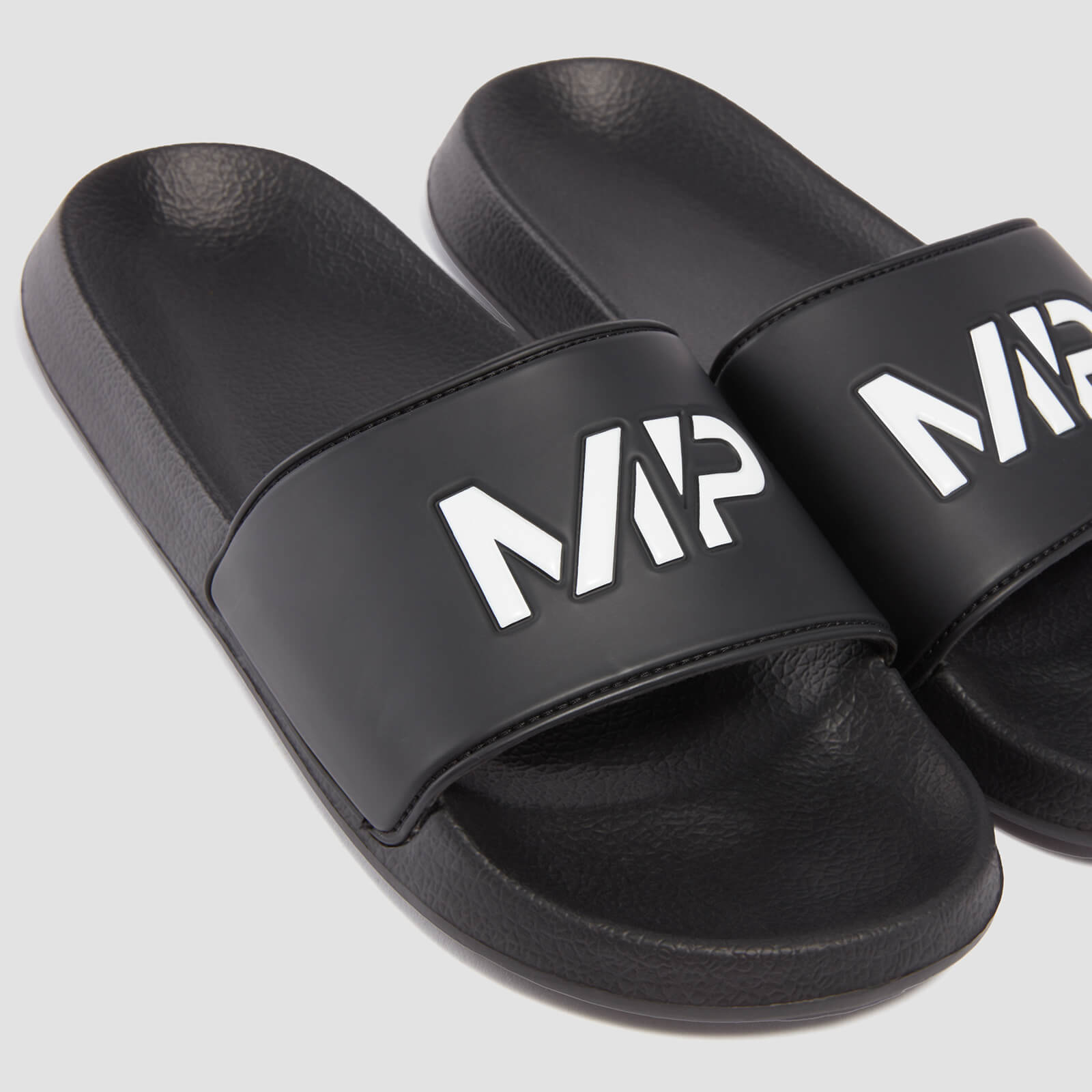Claquettes MP – Noir/Blanc