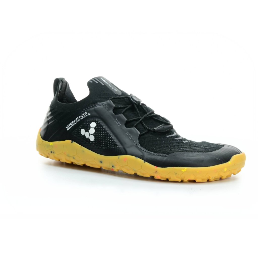 Vivobarefoot Primus Trail Knit FG L Obsidian Outdoor-Barfußschuhe