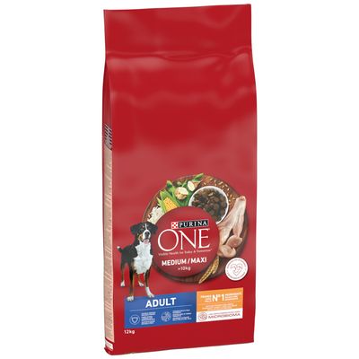 PURINA ONE Medium/Maxi Adult Huhn