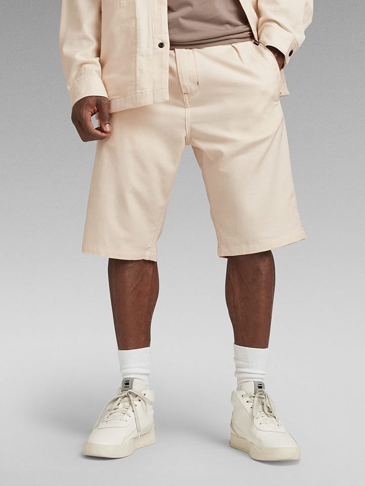 G-Star Bermudas in Creme günstig kaufen