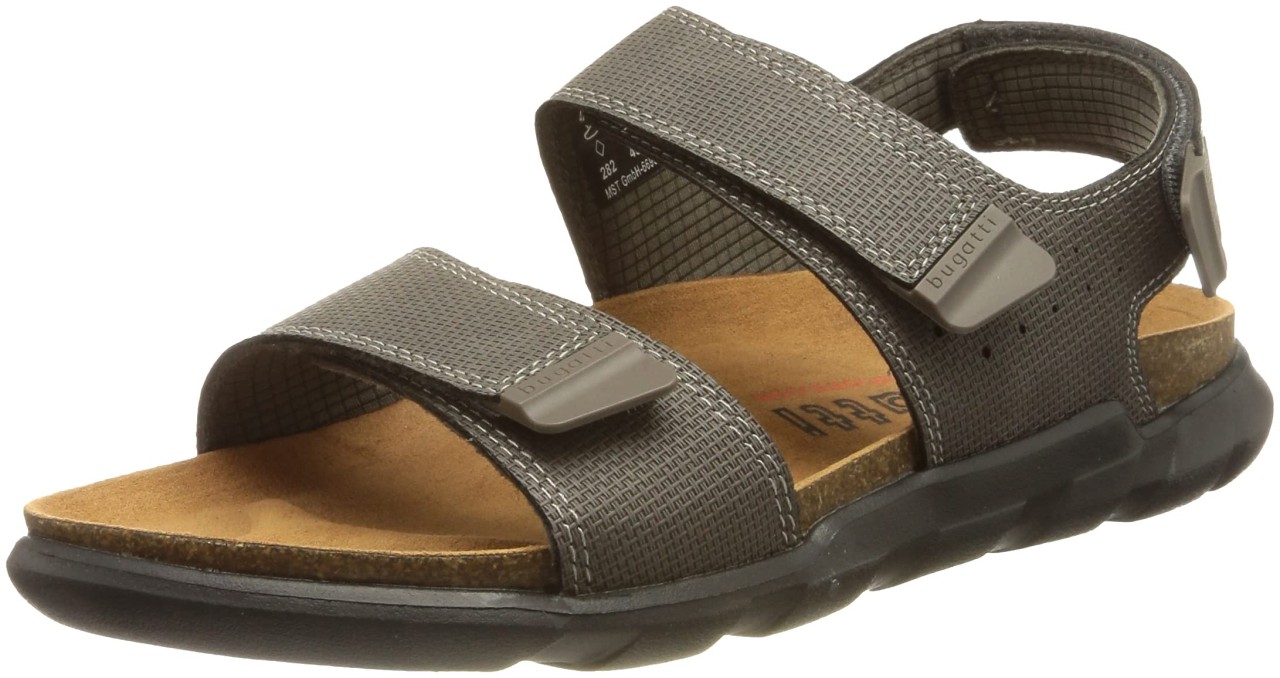BUGATTI Sportliche Sandalen grau