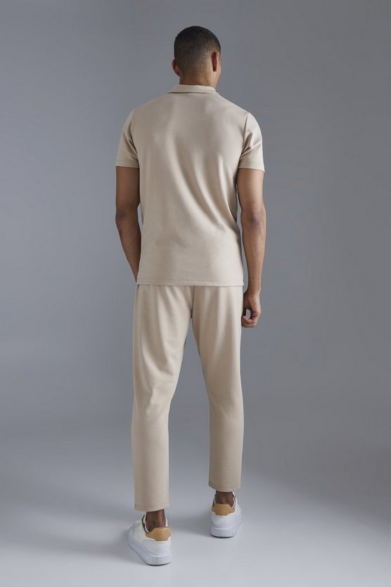 Schmale Slim-Fit Jogginghose mit elastischem Bund